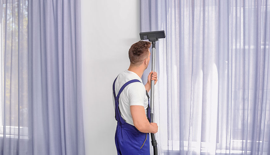 Curtains drapes and blinds disinfection | Touch Everything